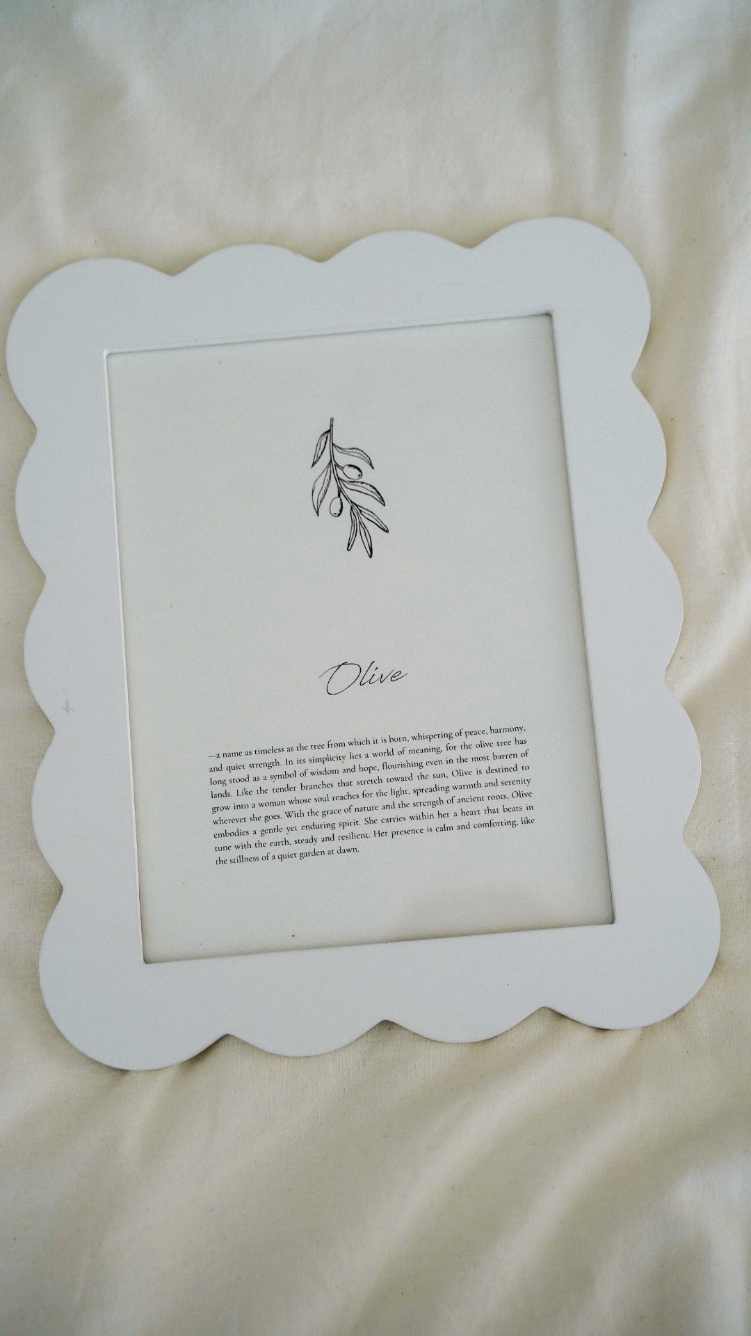 Custom Namesake | Olive