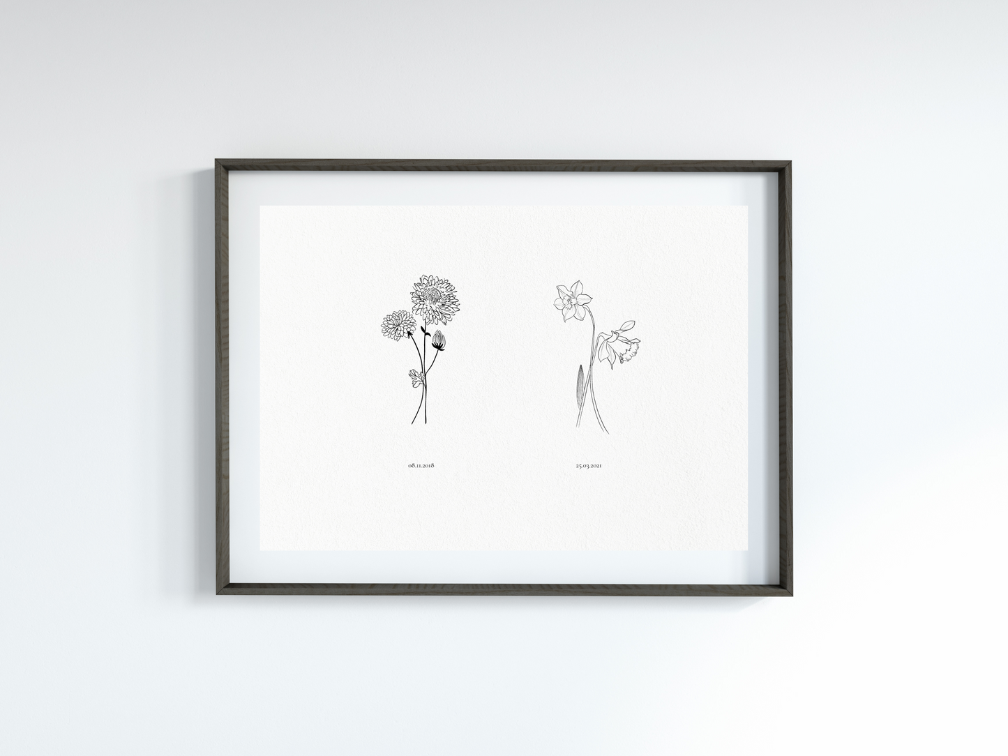 Kindred Birth Flower Art Print