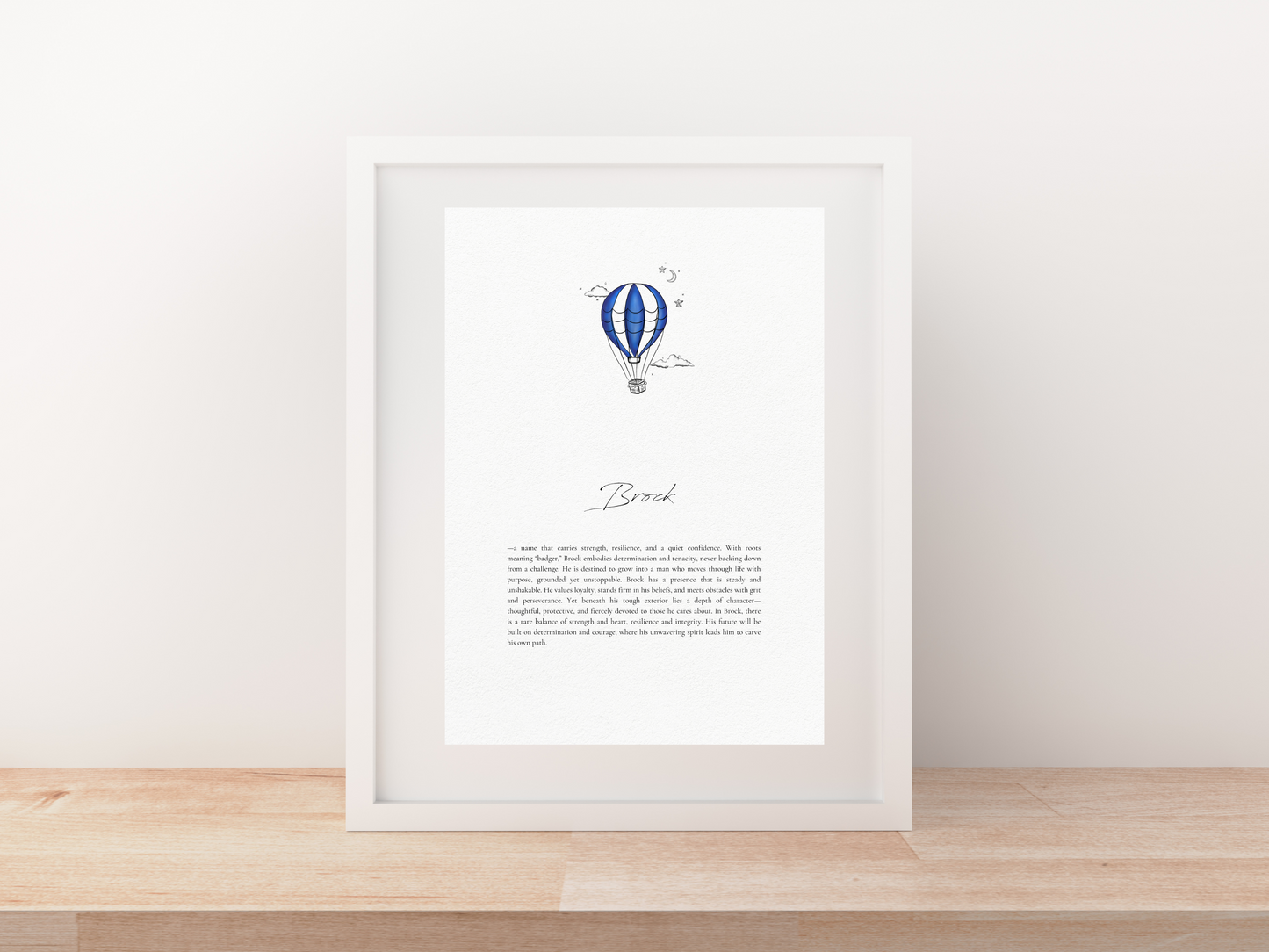 Custom Namesake | The Adventurer