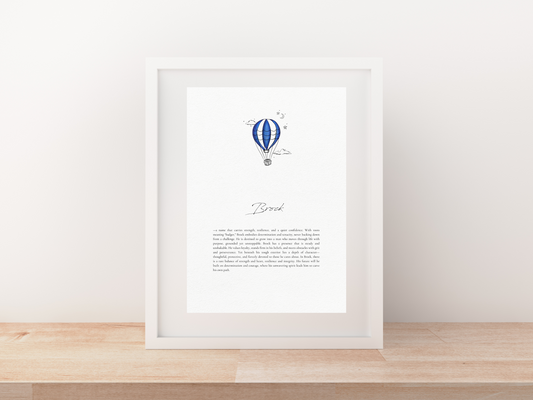 Custom Namesake | The Adventurer