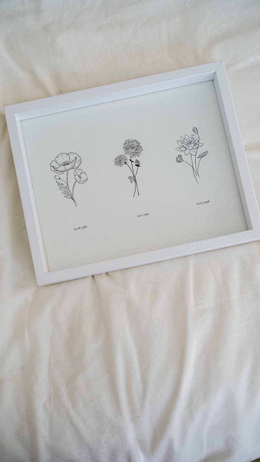 Kindred Birth Flower Art Print