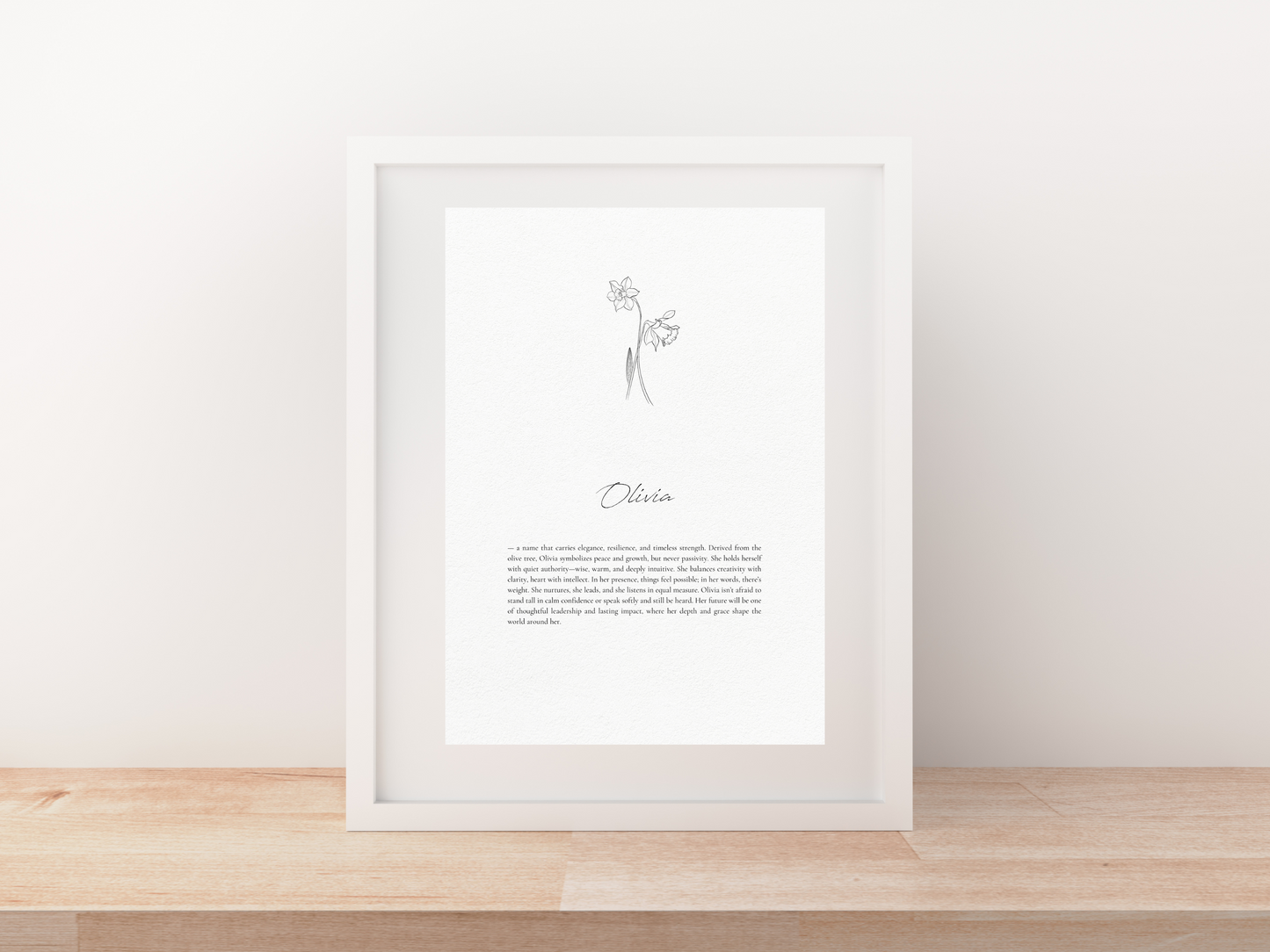 Custom Namesake | Daffodil